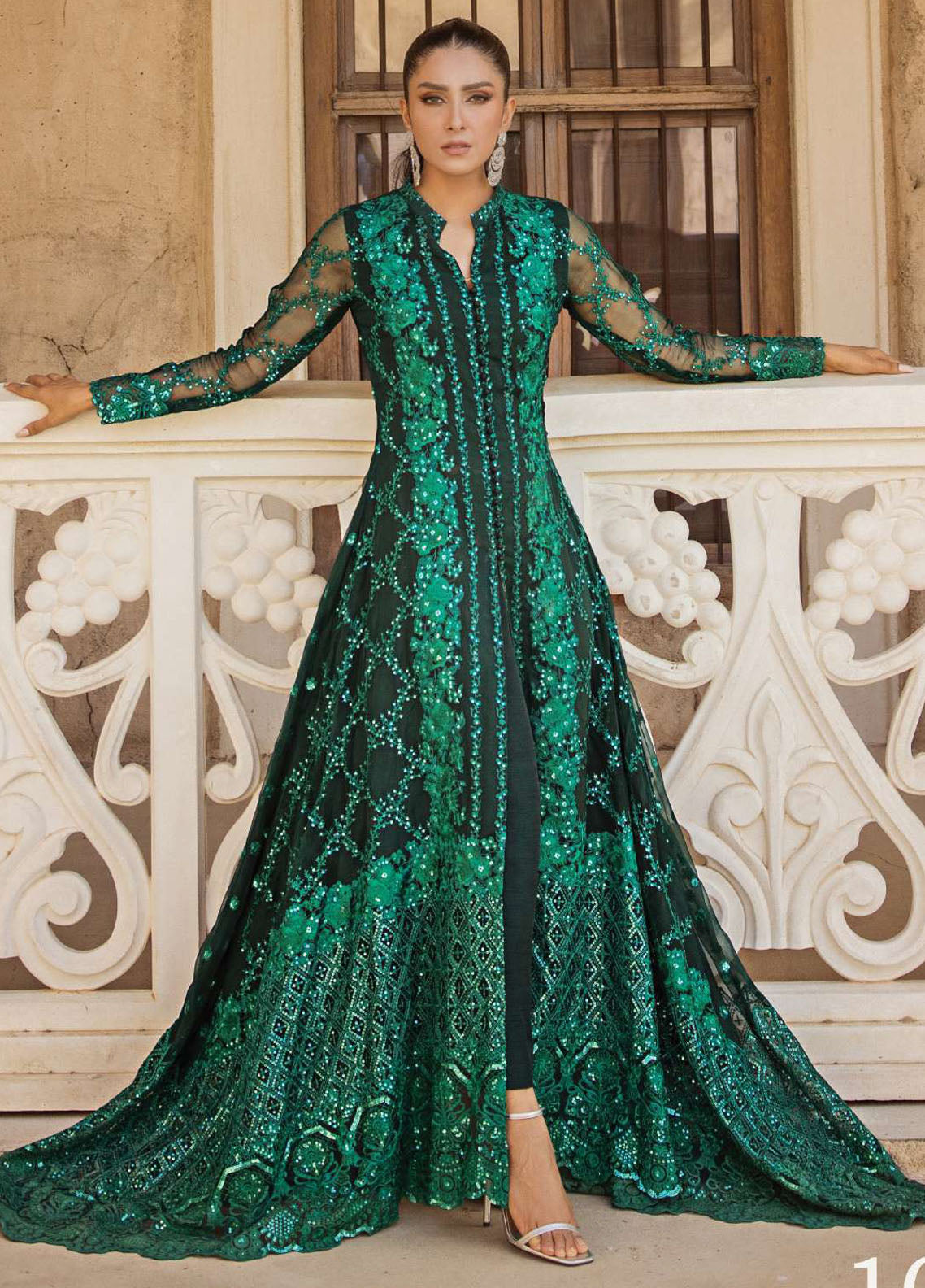 Zainab Chottani Unstitched Wedding Festive Collection 2023 D-10 Zel Meerah