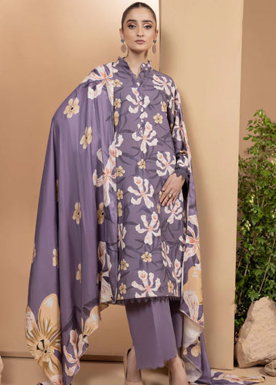 Zara By Humdum Unstitched Khaddar Collection 2024 D-05