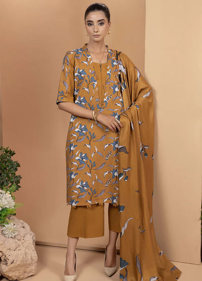 Zara By Humdum Unstitched Khaddar Collection 2024 D-08