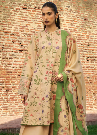 Zara Shahjahan Winter Unstitched Collection 2024 D-03 Negah