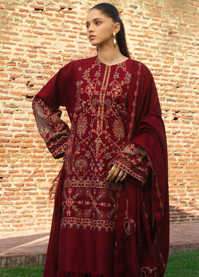 Zara Shahjahan Winter Unstitched Collection 2024 D-08 Raha