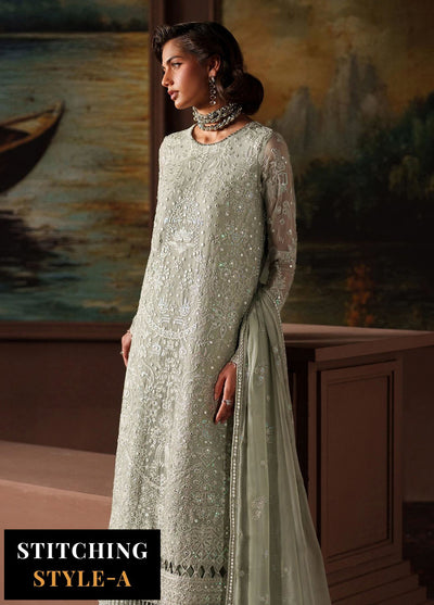 Zarif Embroidered Chiffon Suits Unstitched 3 Piece ZAF25PC Prc-02 Ethel