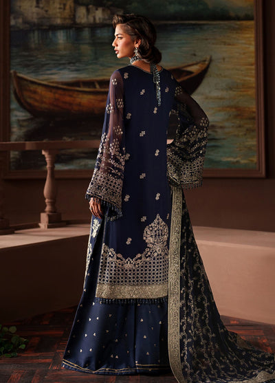 Zarif Embroidered Chiffon Suits Unstitched 3 Piece ZAF25PC Prc-06 Felicia