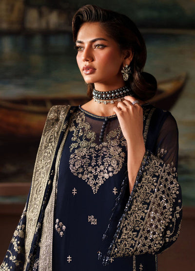 Zarif Embroidered Chiffon Suits Unstitched 3 Piece ZAF25PC Prc-06 Felicia