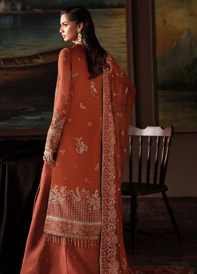 Zarif Embroidered Chiffon Suits Unstitched 3 Piece ZAF25PC Prc-07 Eleonore
