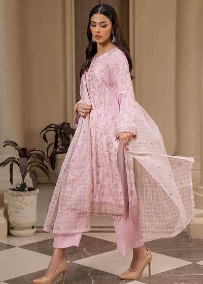 Zarif Pret Embroidered Raw Silk 3 Piece Suit ZRS-04 EVERLY