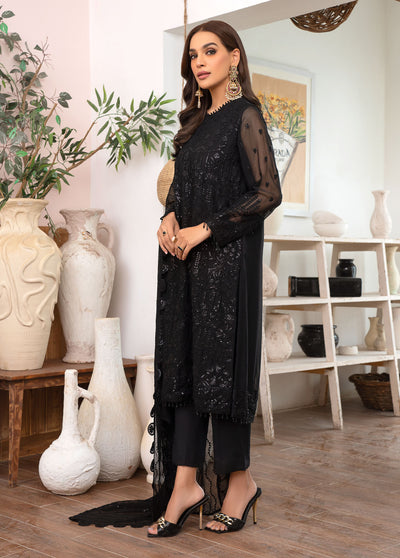 Zarif Pret Embroidered Chiffon 3 Piece Suit Kaiya