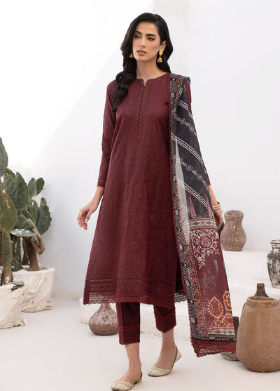 Zarif Unstitched Eid Lawn Edit 2024 ZL 02 Elvira