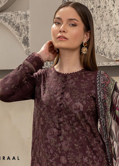 Zarif Unstitched Festive Lawn Collection 2024 ZFL-05 Miraal