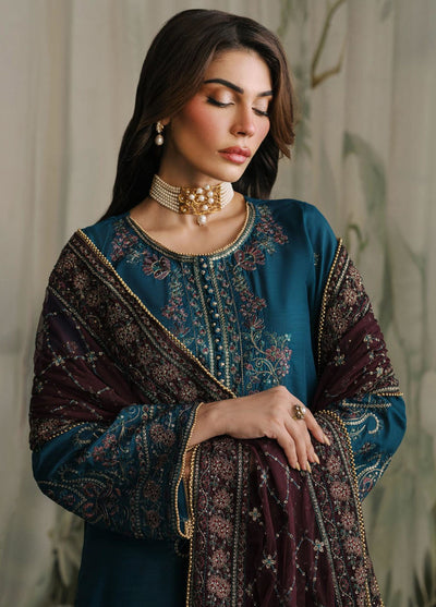 Zarif Unstitched Raw Silk Collection 2024 ZRF-RW-03 Reena