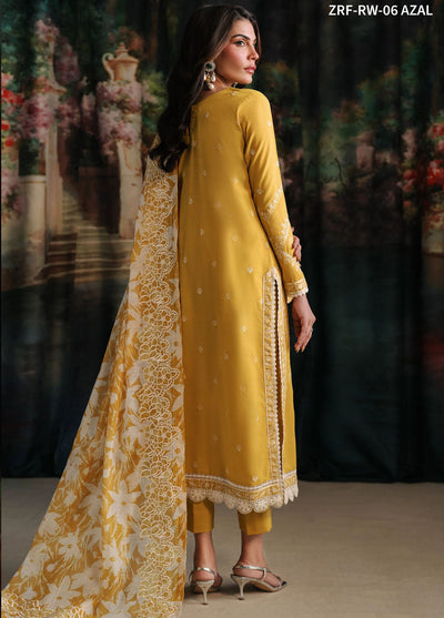 Zarif Unstitched Raw Silk Collection 2024 ZRF-RW-06 Azal