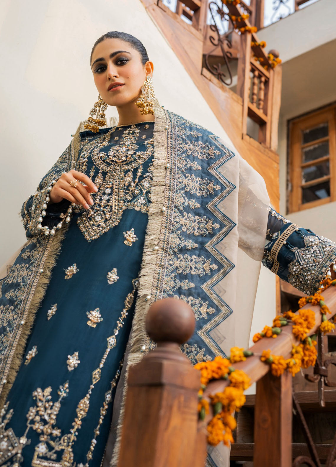 Zarin By Eleshia Unstitched Wedding Festive Collection 2023 D-06 Mayura