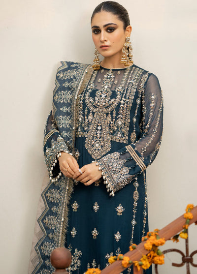 Zarin By Eleshia Unstitched Wedding Festive Collection 2023 D-06 Mayura