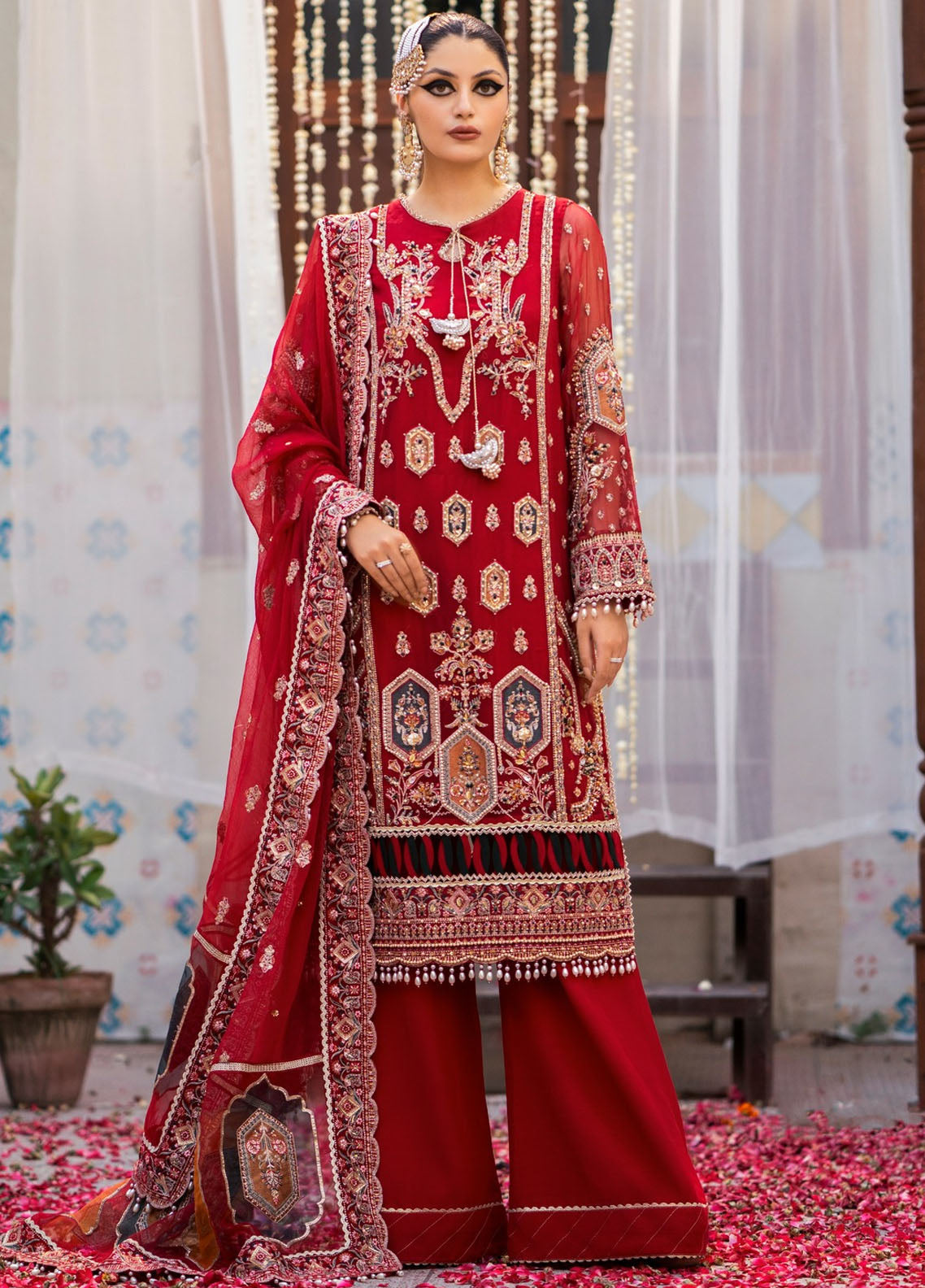 Zarin By Eleshia Unstitched Wedding Festive Collection 2023 D-08 Narina