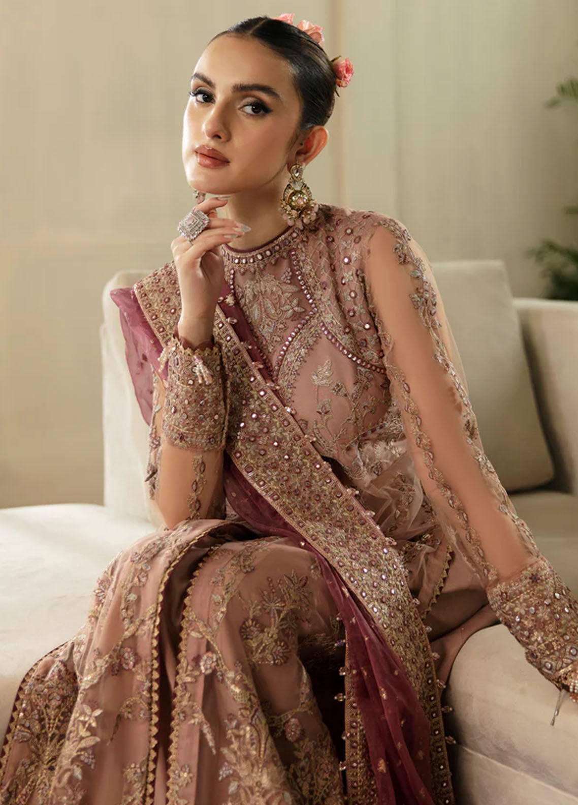 Zarin by Eleshia Luxury Formals Collection 2024 ELS24ZL Rosea