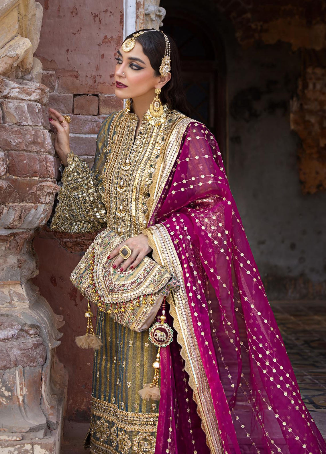 Zarlish by Mohsin Naveed Ranjha Unstitched Festive Collection 2023 Vol-04 ZWU-23-26 Nawab Sahiba