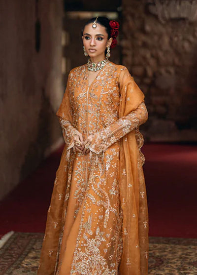 Mehermaah by Florent Embroidered Embroidered Suits Unstitched 3 Piece FL25MU Zarposh - Formals Collection