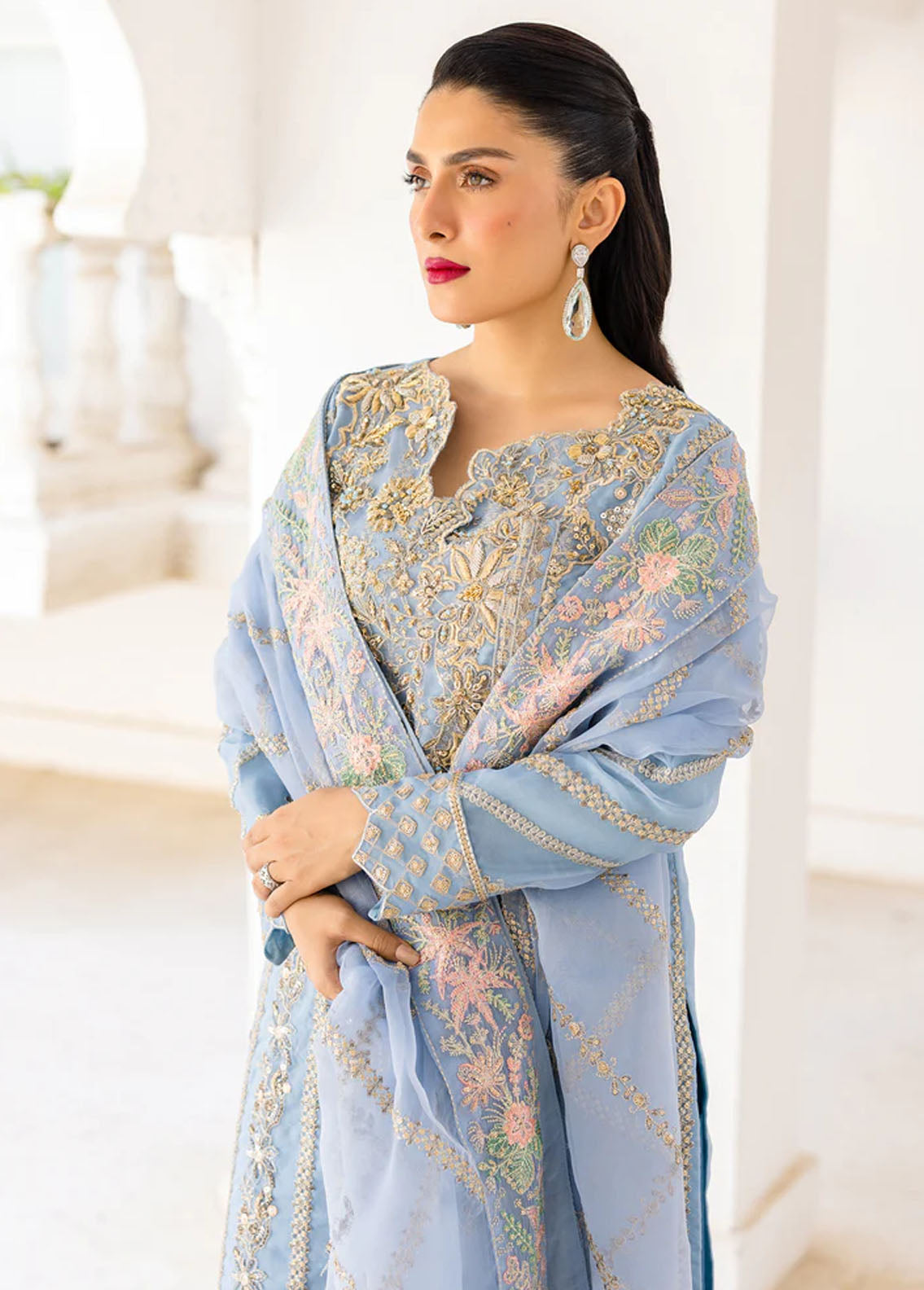 Zimal By Emaan Adeel Luxury Formals Collection 2023 ZM-03 Arzish