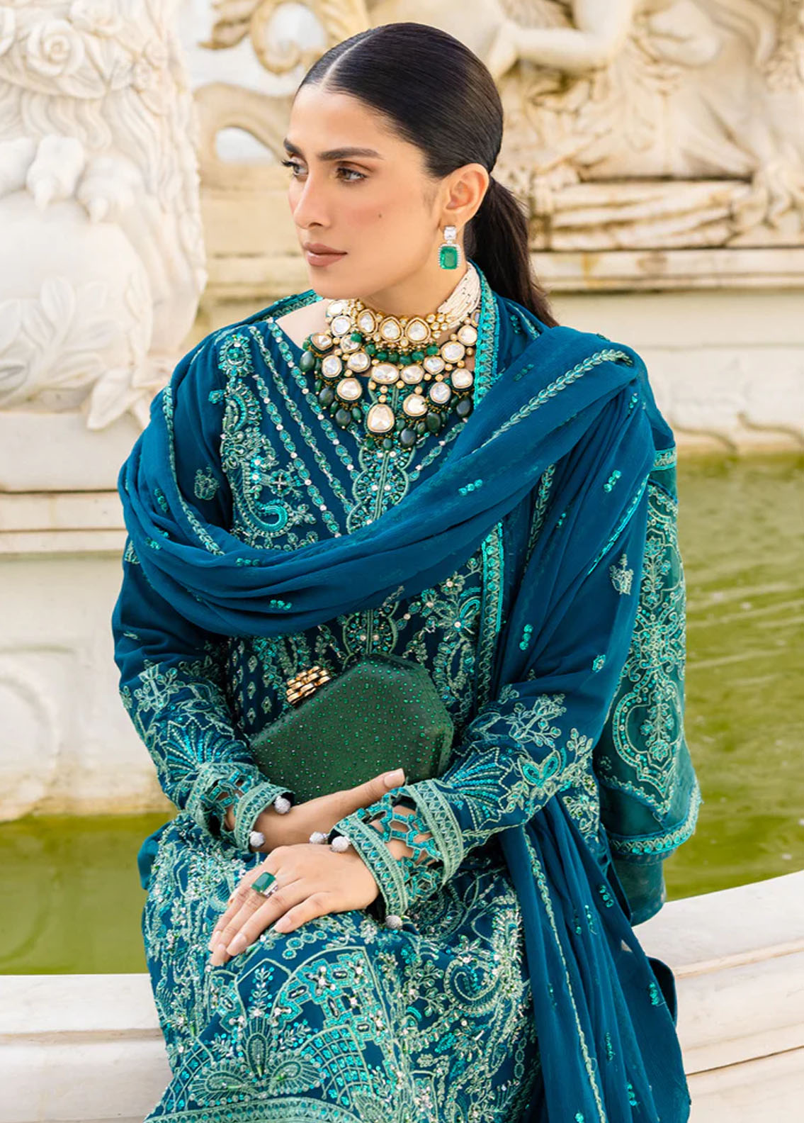 Zimal By Emaan Adeel Luxury Formals Collection 2023 ZM-04 Noori