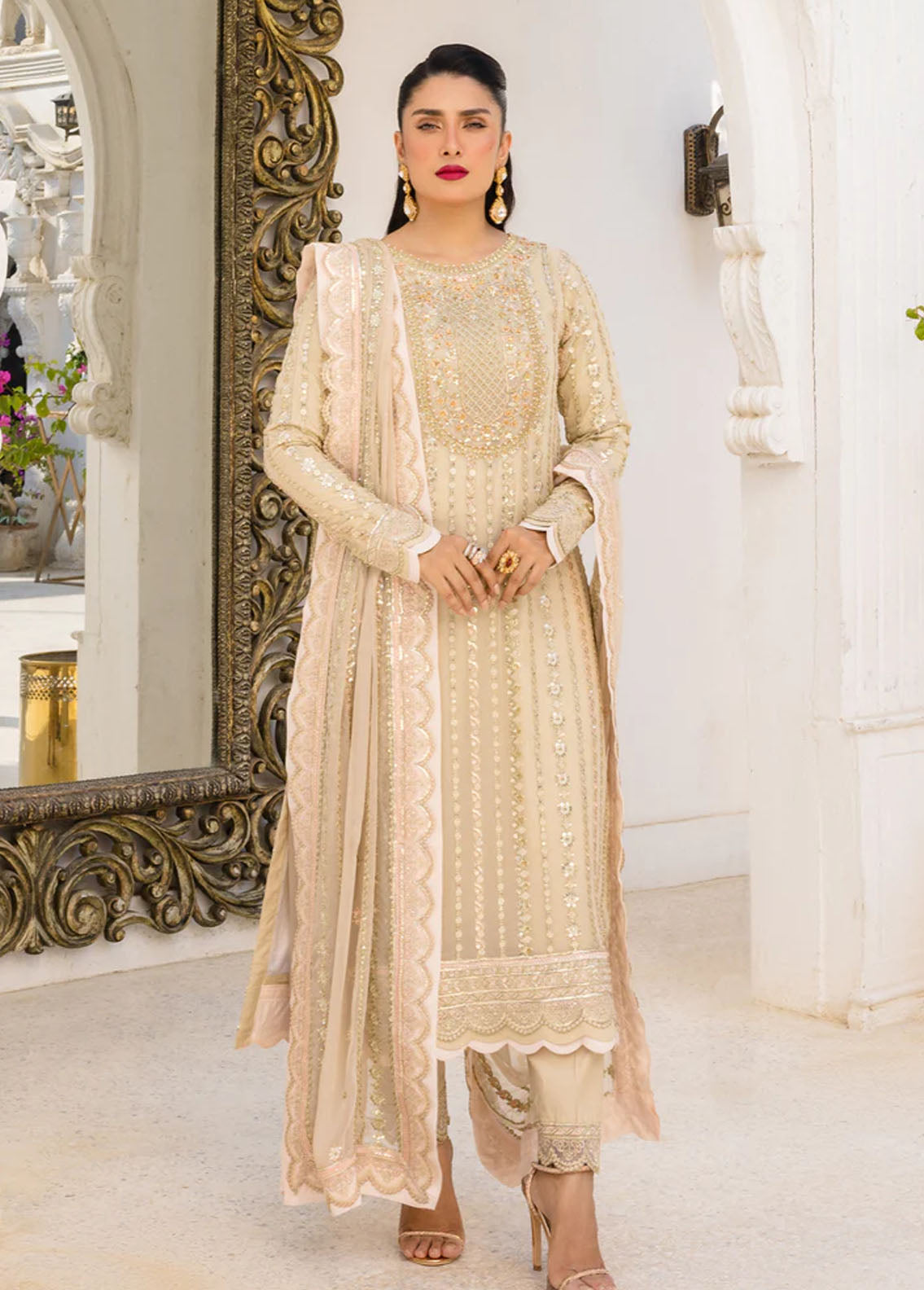 Zimal By Emaan Adeel Luxury Formals Collection 2023 ZM-05 Natalia