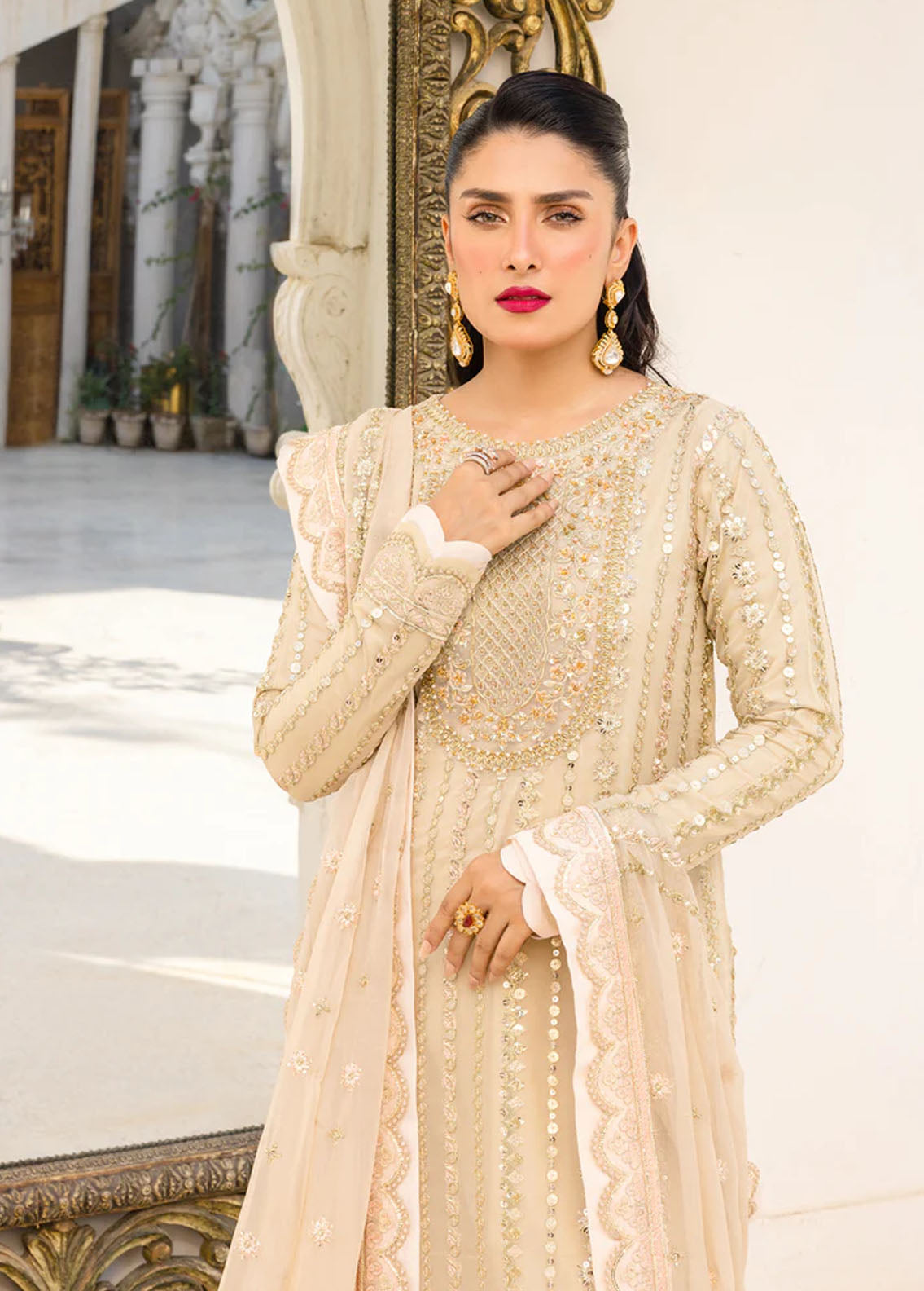 Zimal By Emaan Adeel Luxury Formals Collection 2023 ZM-05 Natalia