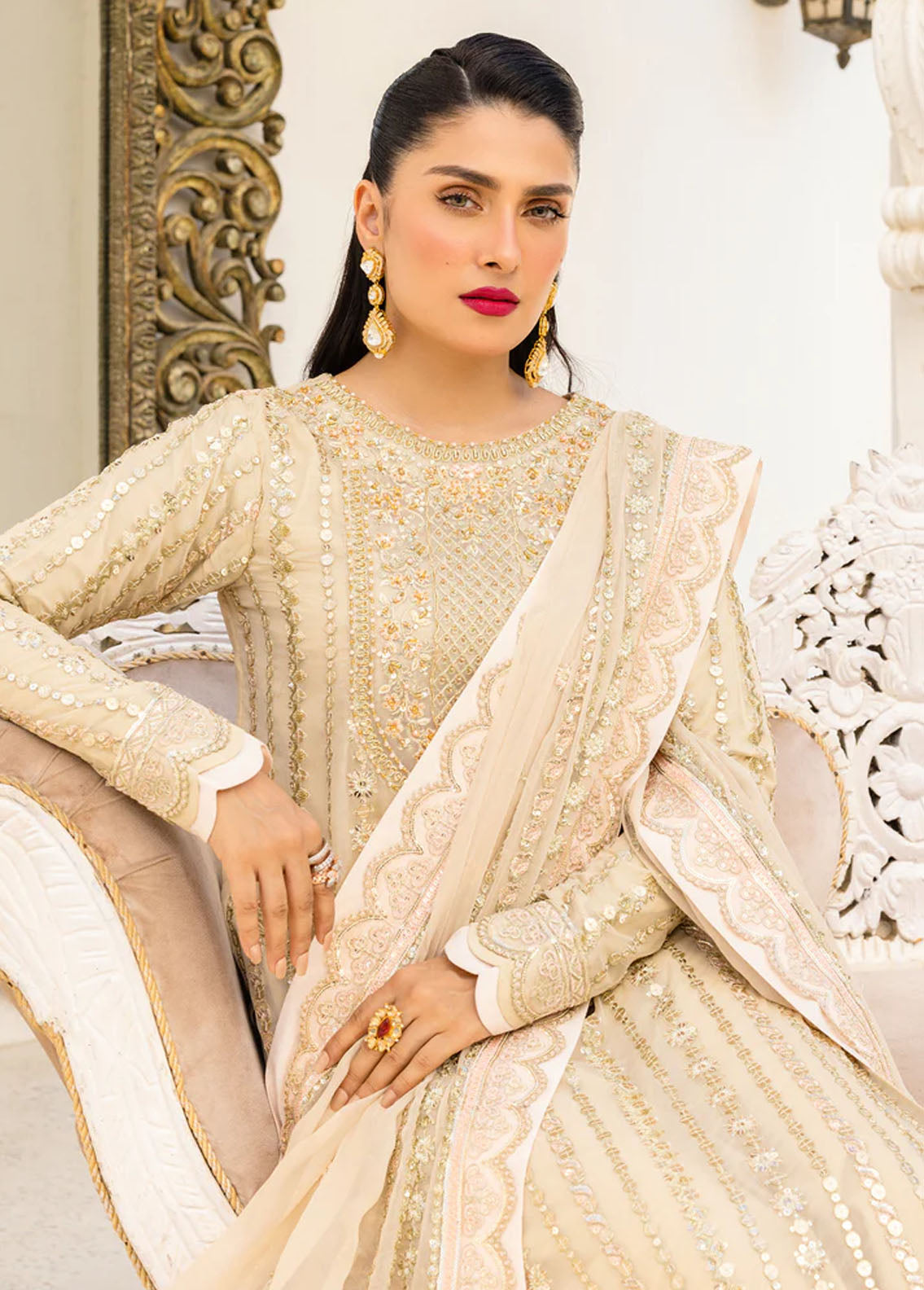 Zimal By Emaan Adeel Luxury Formals Collection 2023 ZM-05 Natalia