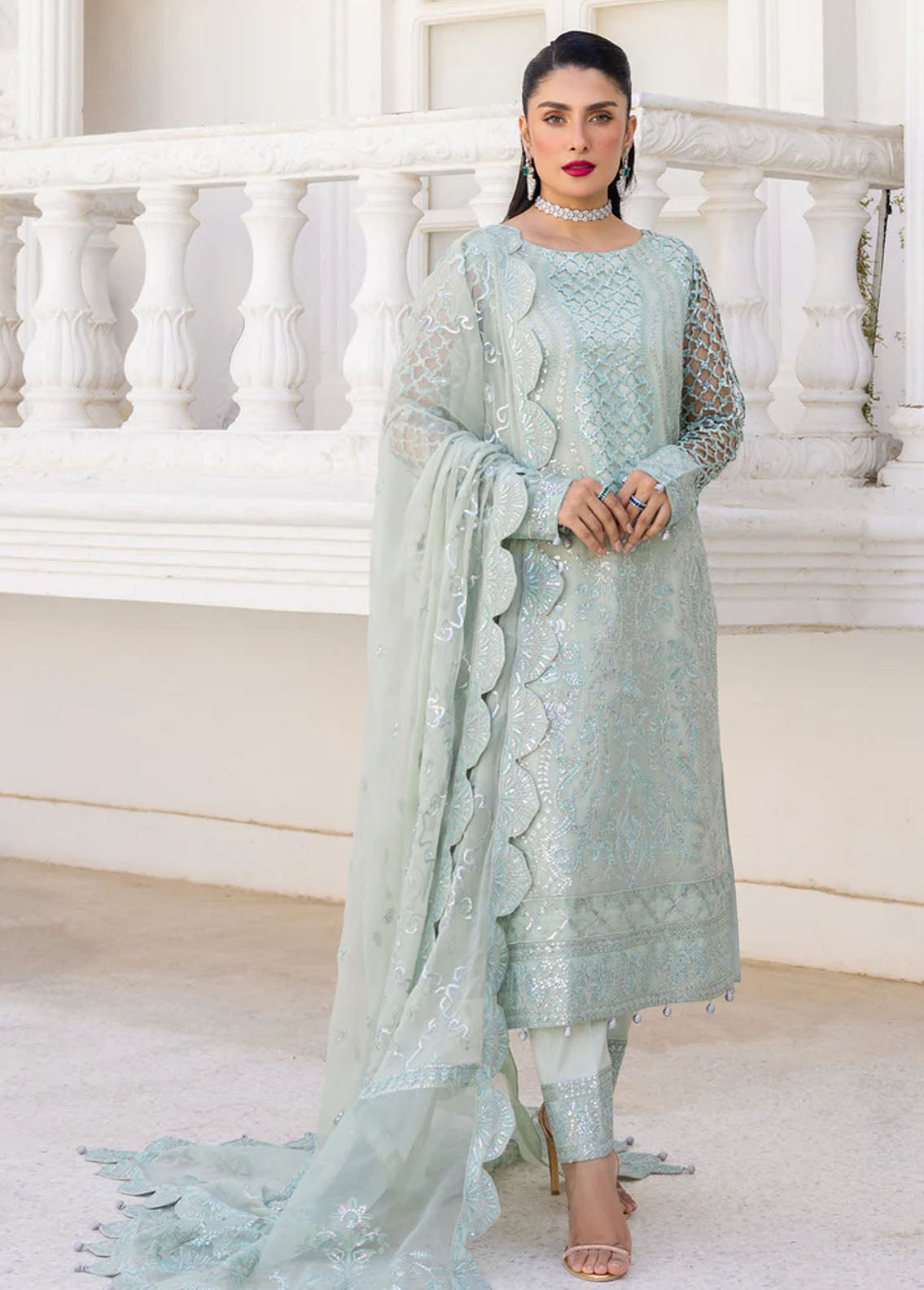 Zimal By Emaan Adeel Luxury Formals Collection 2023 ZM-07 Zernaab