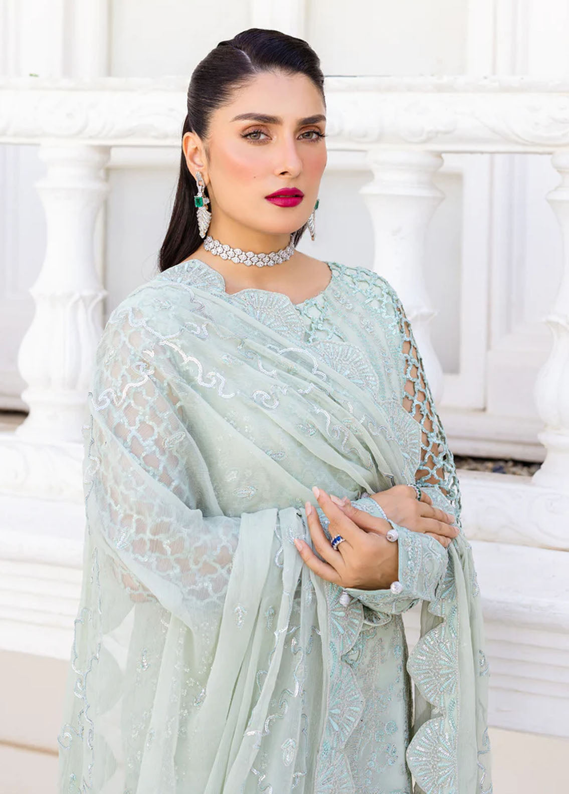 Zimal By Emaan Adeel Luxury Formals Collection 2023 ZM-07 Zernaab