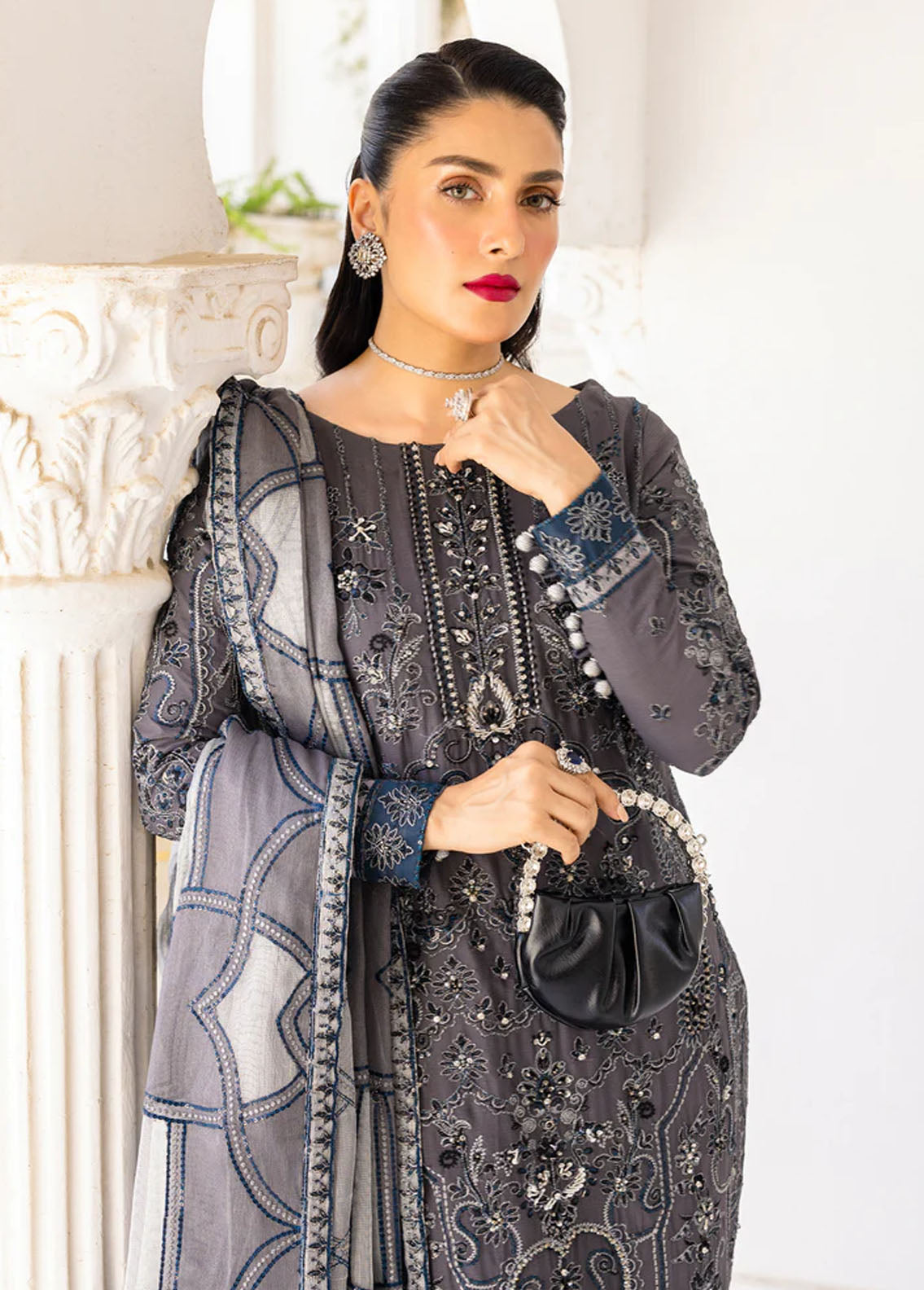 Zimal By Emaan Adeel Luxury Formals Collection 2023 ZM-08 Zeba