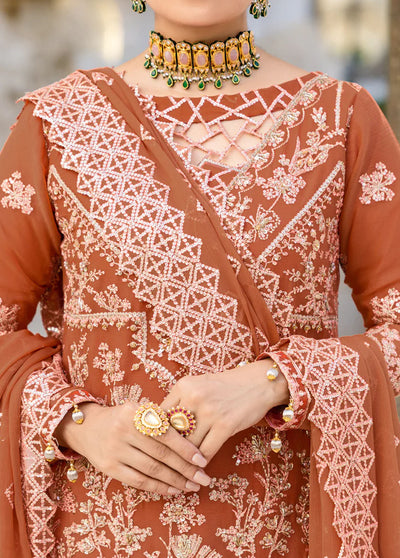 Zimal By Emaan Adeel Luxury Formals Collection 2023 ZM-09 Gulaal