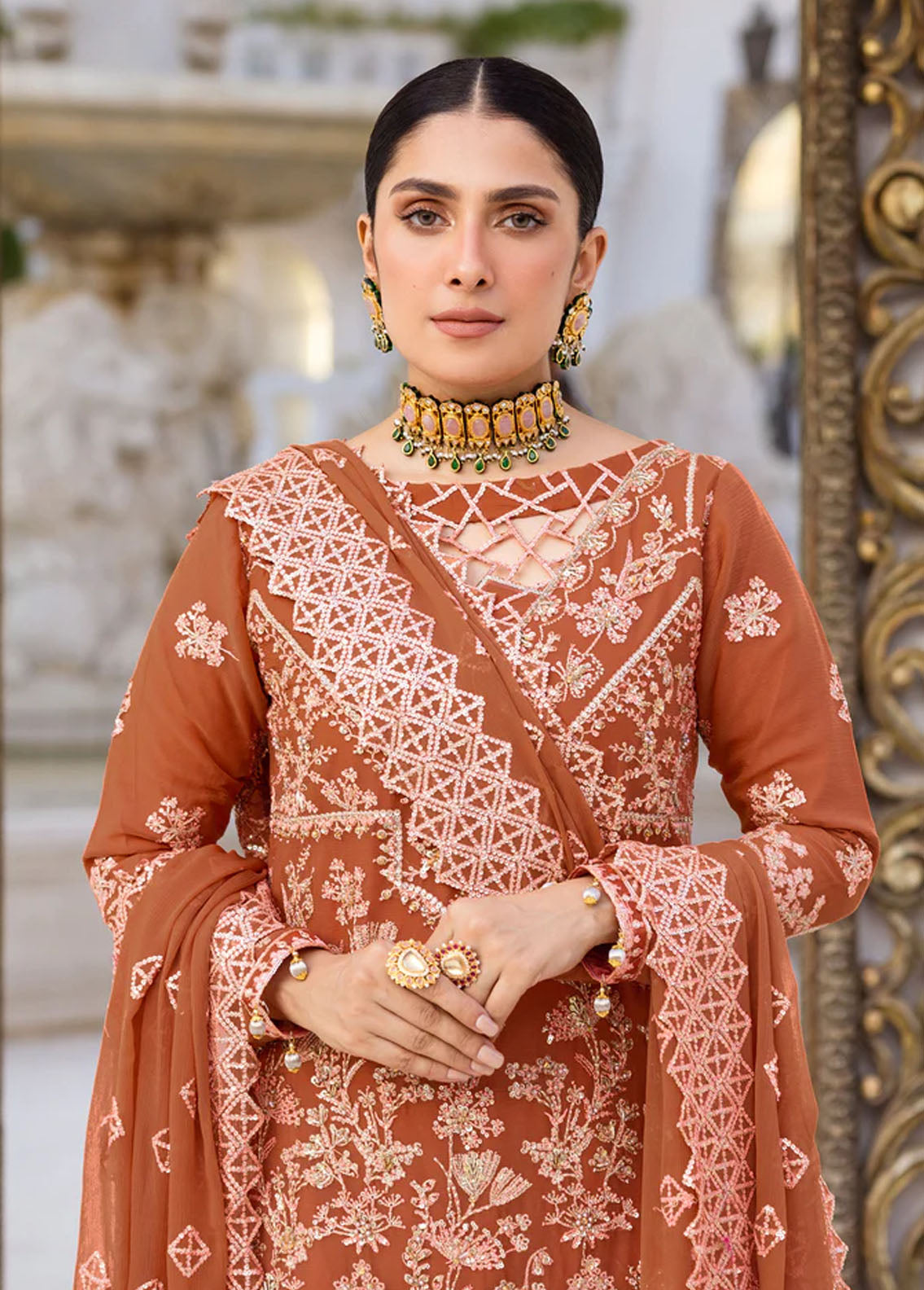 Zimal By Emaan Adeel Luxury Formals Collection 2023 ZM-09 Gulaal