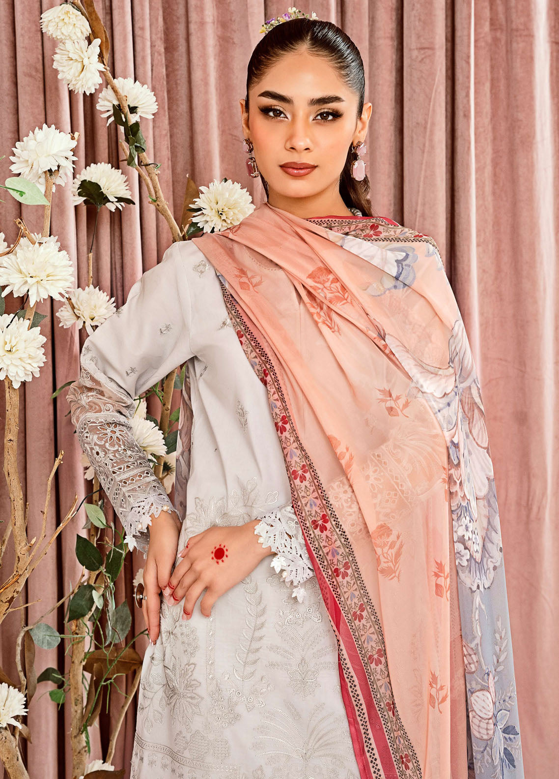 Zoella By Neeshay Unstitched Lawn Collection 2024 Luca
