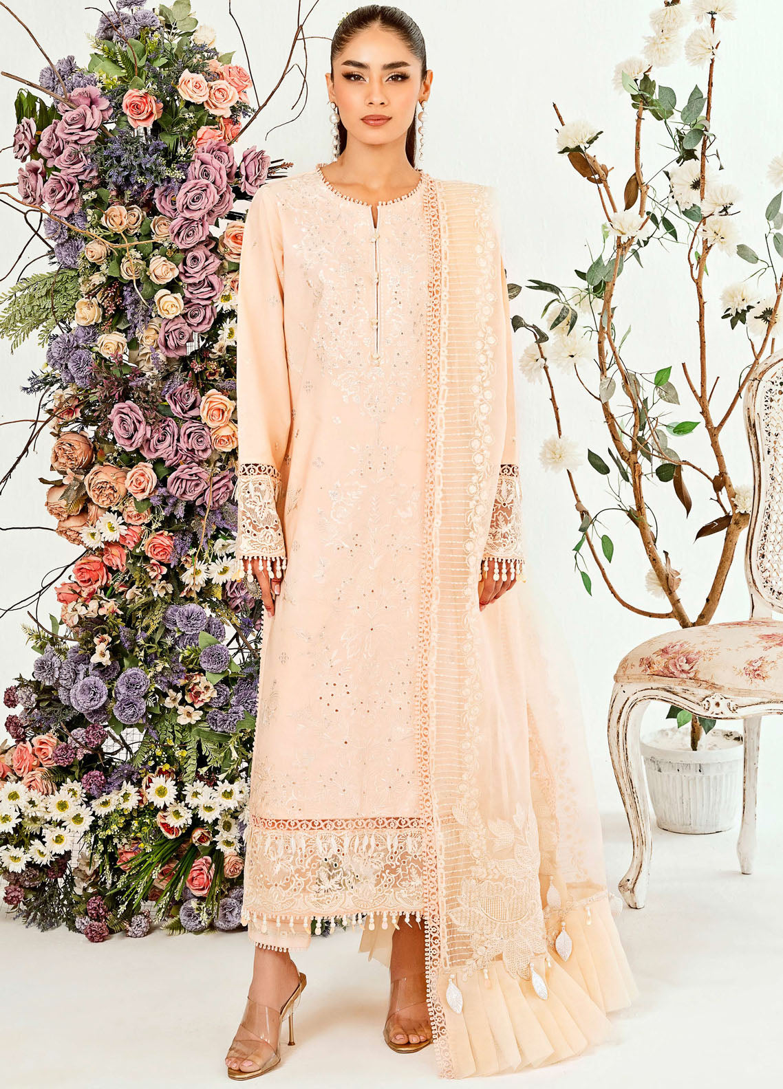 Zoella By Neeshay Unstitched Lawn Collection 2024 Zephyr