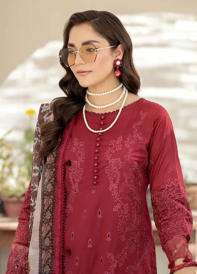 Zora By House Of Nawab Unstitched Luxury Lawn Collection 2024 FAHM