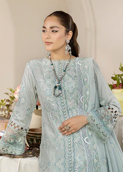 Zora By House Of Nawab Unstitched Luxury Lawn Collection 2024 QAIS