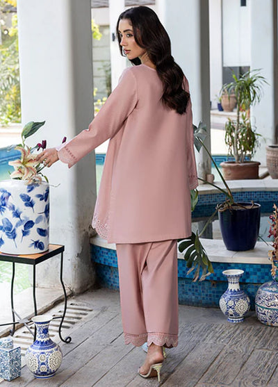 Zuri Pret Embroidered Lawn 2 Piece Suit Rehaaz ZP-12 Tea Pink