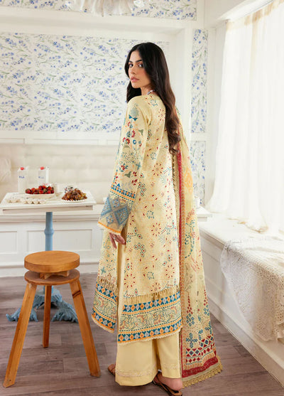 Zync by Florent Embroidered Lawn Suits Unstitched 3 Piece FL25ZDW F-3A
