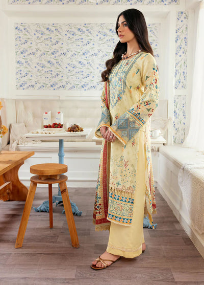 Zync by Florent Embroidered Lawn Suits Unstitched 3 Piece FL25ZDW F-3A