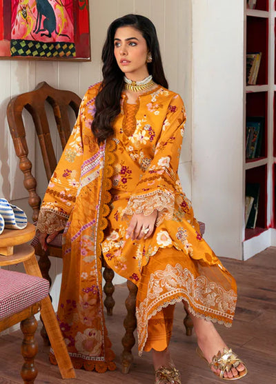 Zync by Florent Embroidered Lawn Suits Unstitched 3 Piece FL25ZDW ZY-10