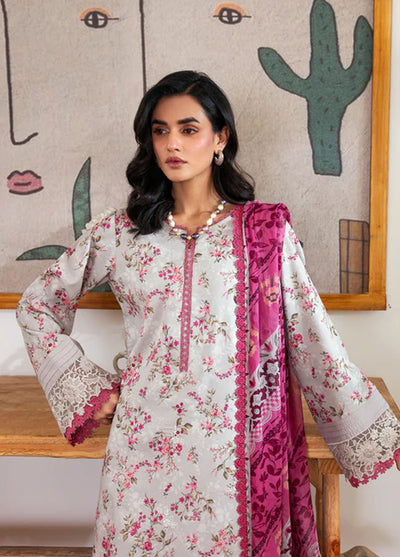 Zync by Florent Embroidered Lawn Suits Unstitched 3 Piece FL25ZDW ZY-1B