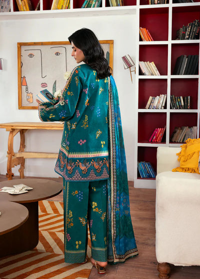 Zync by Florent Embroidered Lawn Suits Unstitched 3 Piece FL25ZDW ZY-2B