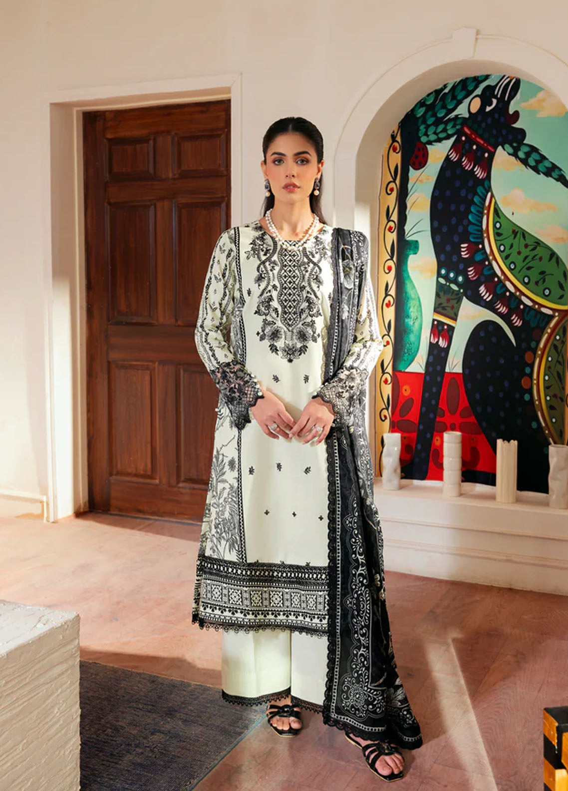Zync by Florent Embroidered Lawn Suits Unstitched 3 Piece FL25ZDW ZY-4A