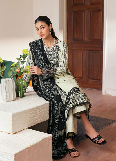 Zync by Florent Embroidered Lawn Suits Unstitched 3 Piece FL25ZDW ZY-4A