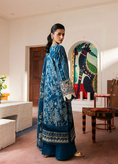 Zync by Florent Embroidered Lawn Suits Unstitched 3 Piece FL25ZDW ZY-4B