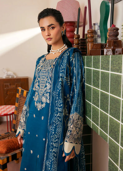 Zync by Florent Embroidered Lawn Suits Unstitched 3 Piece FL25ZDW ZY-4B
