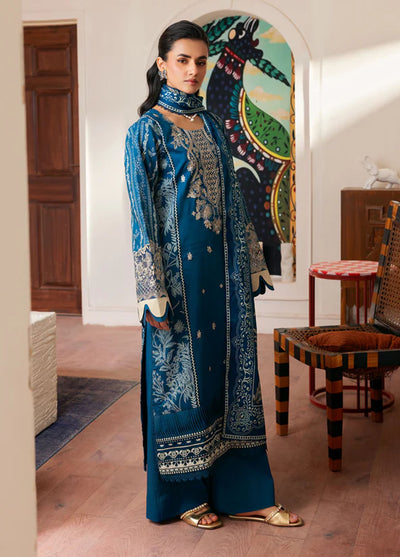 Zync by Florent Embroidered Lawn Suits Unstitched 3 Piece FL25ZDW ZY-4B