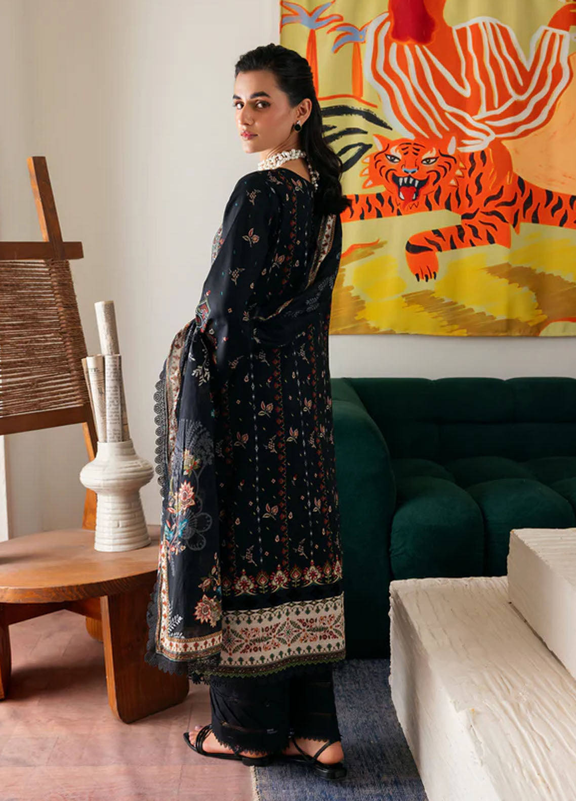 Zync by Florent Embroidered Lawn Suits Unstitched 3 Piece FL25ZDW ZY-5B