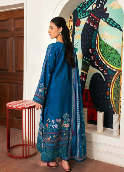 Zync by Florent Embroidered Lawn Suits Unstitched 3 Piece FL25ZDW ZY-6B