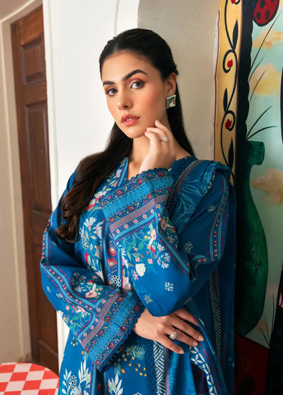 Zync by Florent Embroidered Lawn Suits Unstitched 3 Piece FL25ZDW ZY-6B