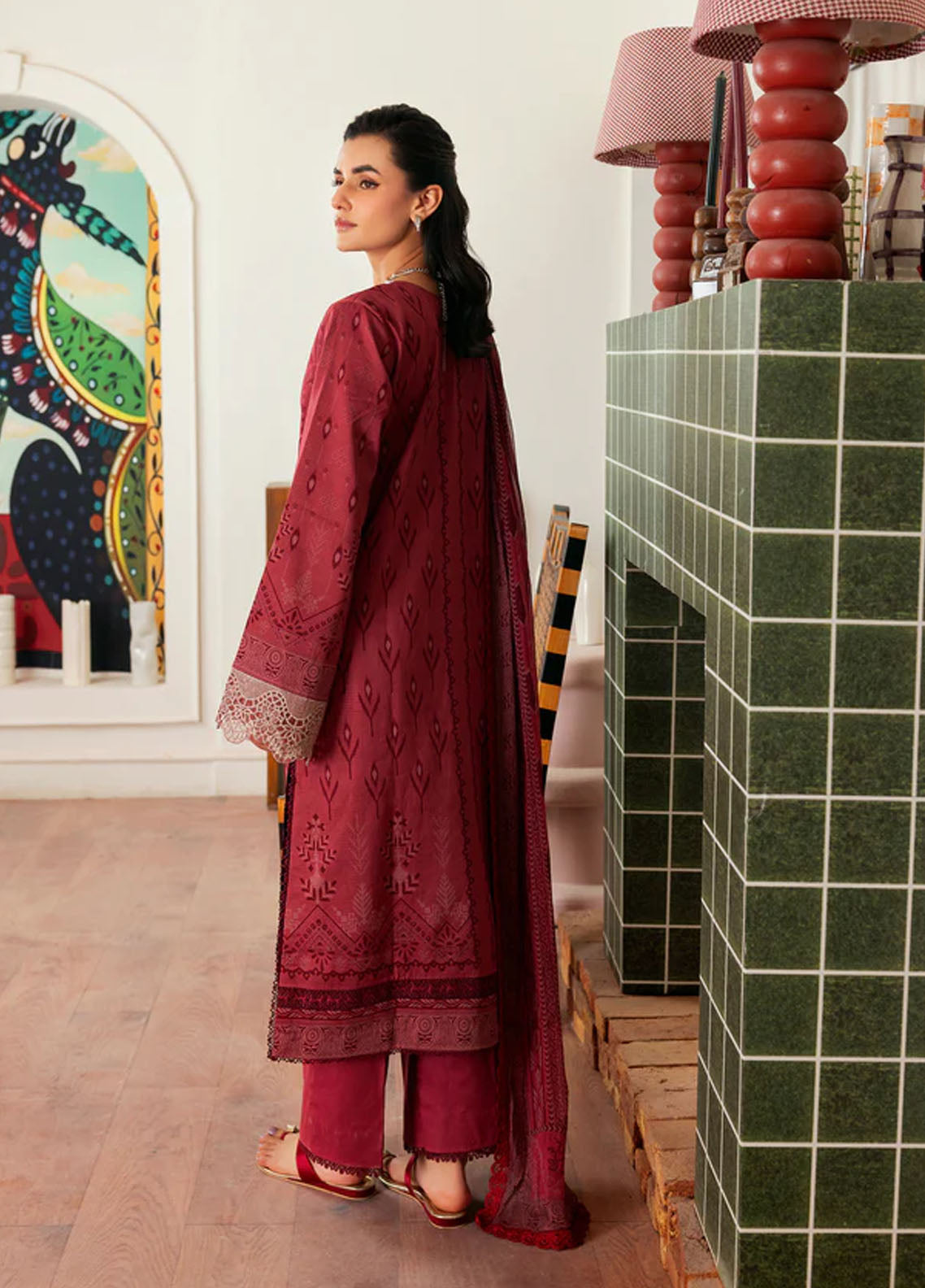 Zync by Florent Embroidered Lawn Suits Unstitched 3 Piece FL25ZDW ZY-8